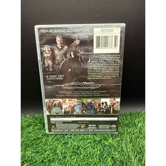 MGM Vikings Seasons 1–5 (DVD) + Season 6 Volume 1 (Blu-ray) Set - Picture 3 of 10